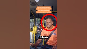 This Bus Driver Couldn’t Hold Back His Tears 💔