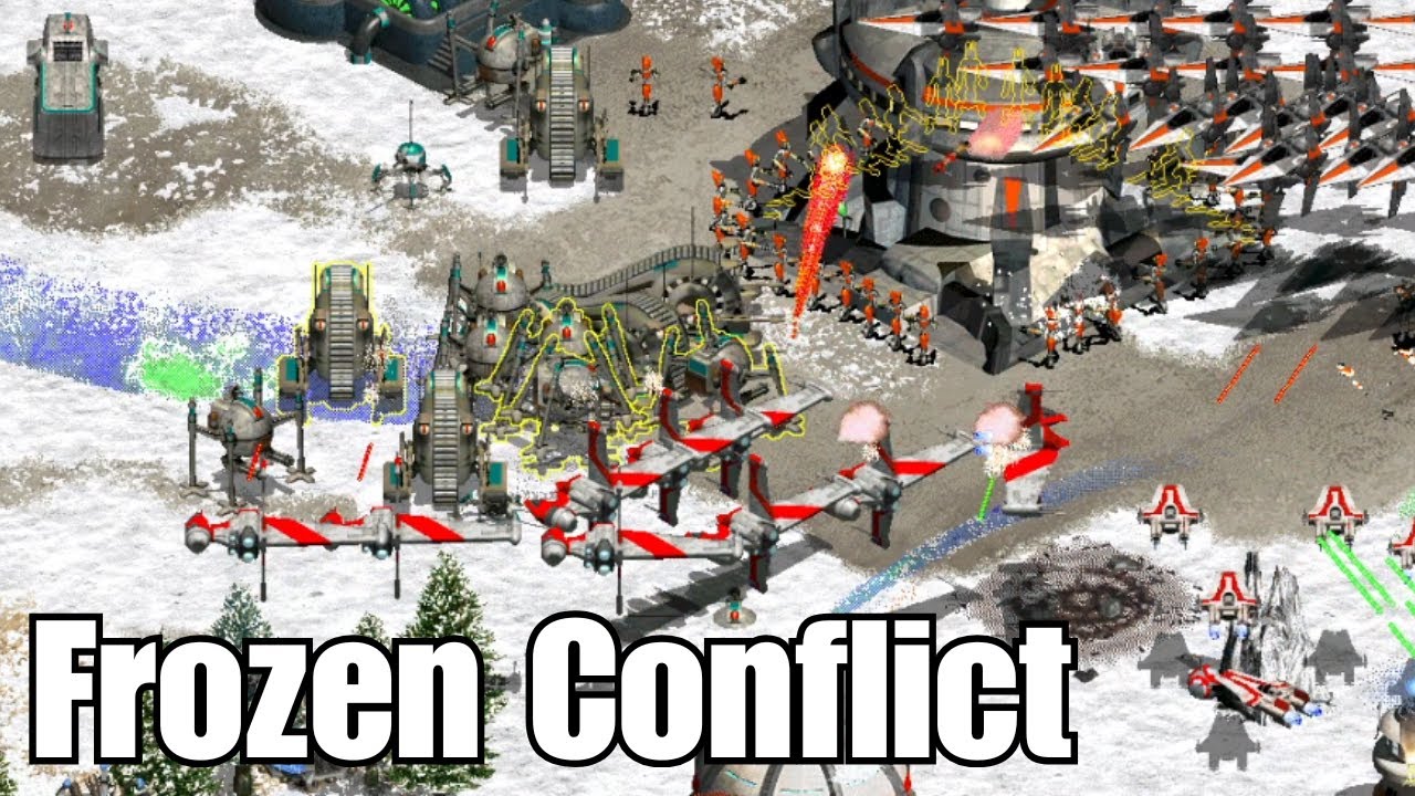 Forzen Team Frozen Conflict - 4v4 -Team Game SWGB - EF - YouTube