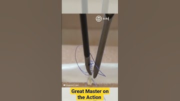 Great Master on the Action #laparoscopy #knot #suture #skills #Shorts