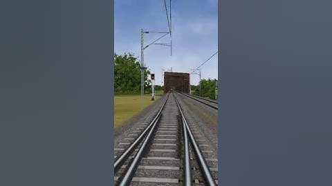 2 Automatic Track Change  #openrails #train #mststrainsimulator #indianrailways