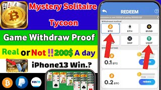 Mystery Solitaire Tycoon Game Payment Proof | Mystery Solitaire Tycoon Game Withdraw Proof | 200$ screenshot 2