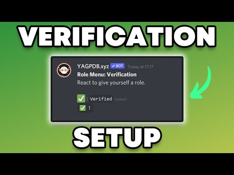 How to Setup a Discord Verification System in 2022!