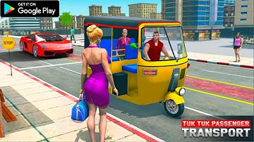 tuk tuk auto rickshaw gameplay – tuk tuk auto rickshaw game kaise khele || tuk tuk auto rickshaw