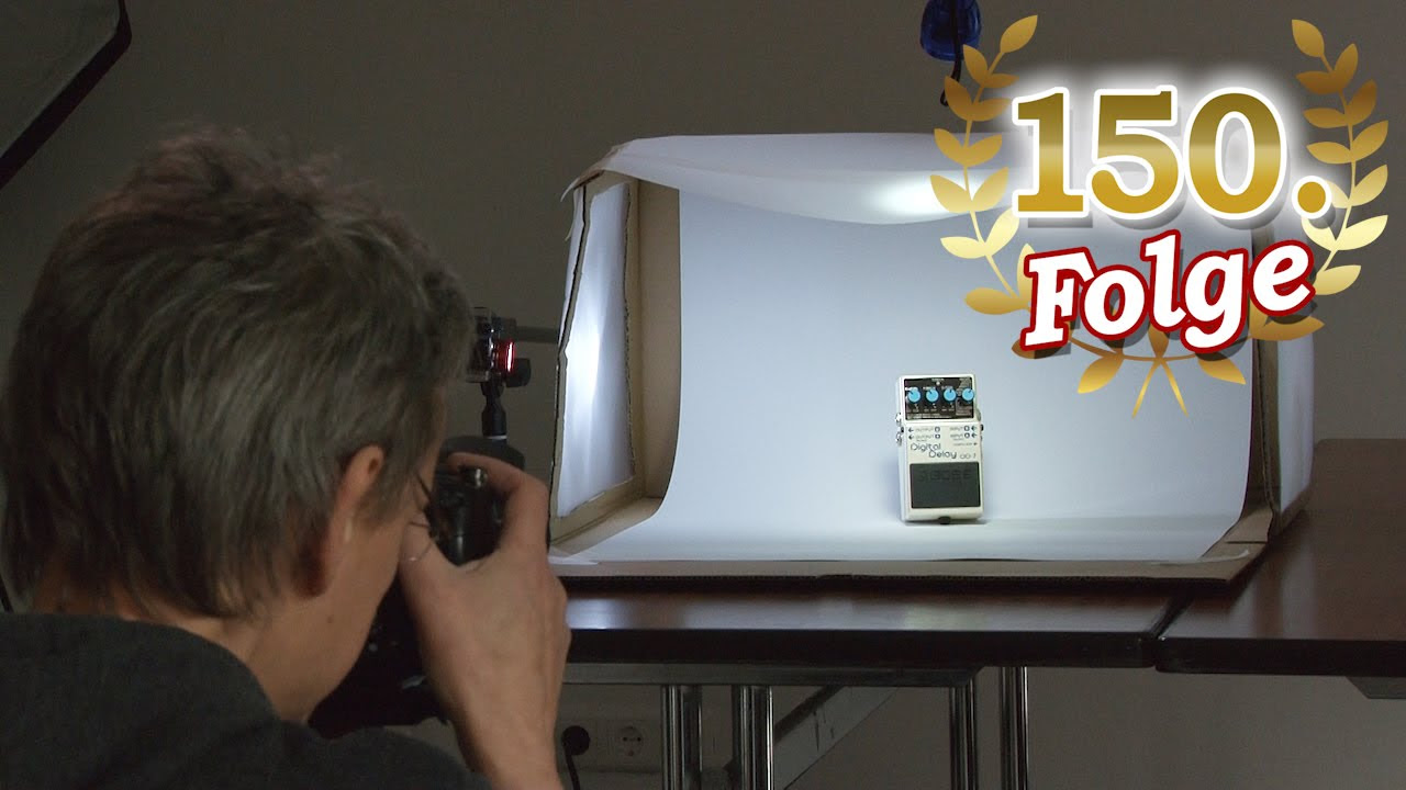 New Lichtzelt im Eigenbau für hochwertige Produktfotos – Blende 8 – Folge 150