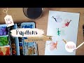 Une aquarelle rapide et facile  des papillons 