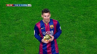 Lionel Messi vs Atletico Madrid (Home) 2014-15 English Commentary HD 1080i