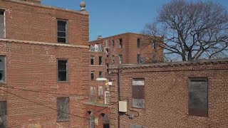 Vacant section of old Chicago housing project attracts trespassers, graffiti, crime