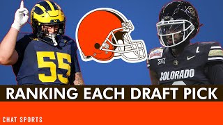 Cleveland Browns 2025 NFL Draft Class Ranked BEST To WORST
