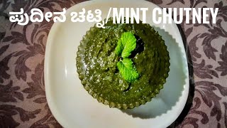 Mint chutney ಪದನ ಚಟನ