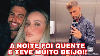 Madrugada Foi Quente Com Muito Beijo De Lazende, Lais Bianchessi Vaza Demais Na Balada