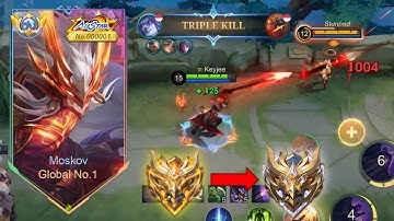 TOP 1 GLOBAL MOSKOV BEST GUIDE TO RANK UP FASTER IN 2024! (AUTO IMMORTAL) - MOSKOV GAMEPLAY - MLBB