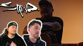 WE SHED MANLY TEARS ON THIS ONE!!  Staind - Here and Now - REACTION!