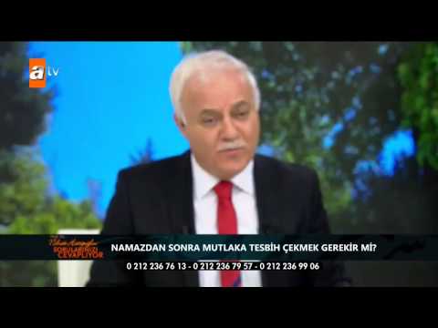 Namazdan sonra mutlaka tespih çekmek gerekir mi? - atv