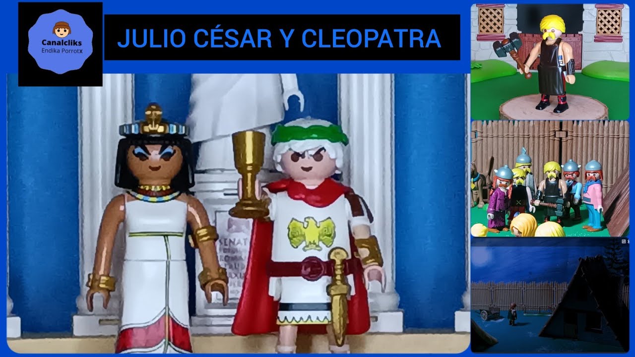 Playmobil asterix: césar y cleopatra