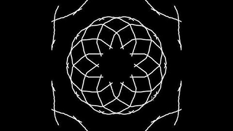 Animated Snowflake | WebProgramming | P5JS | ThinhPham #shorts