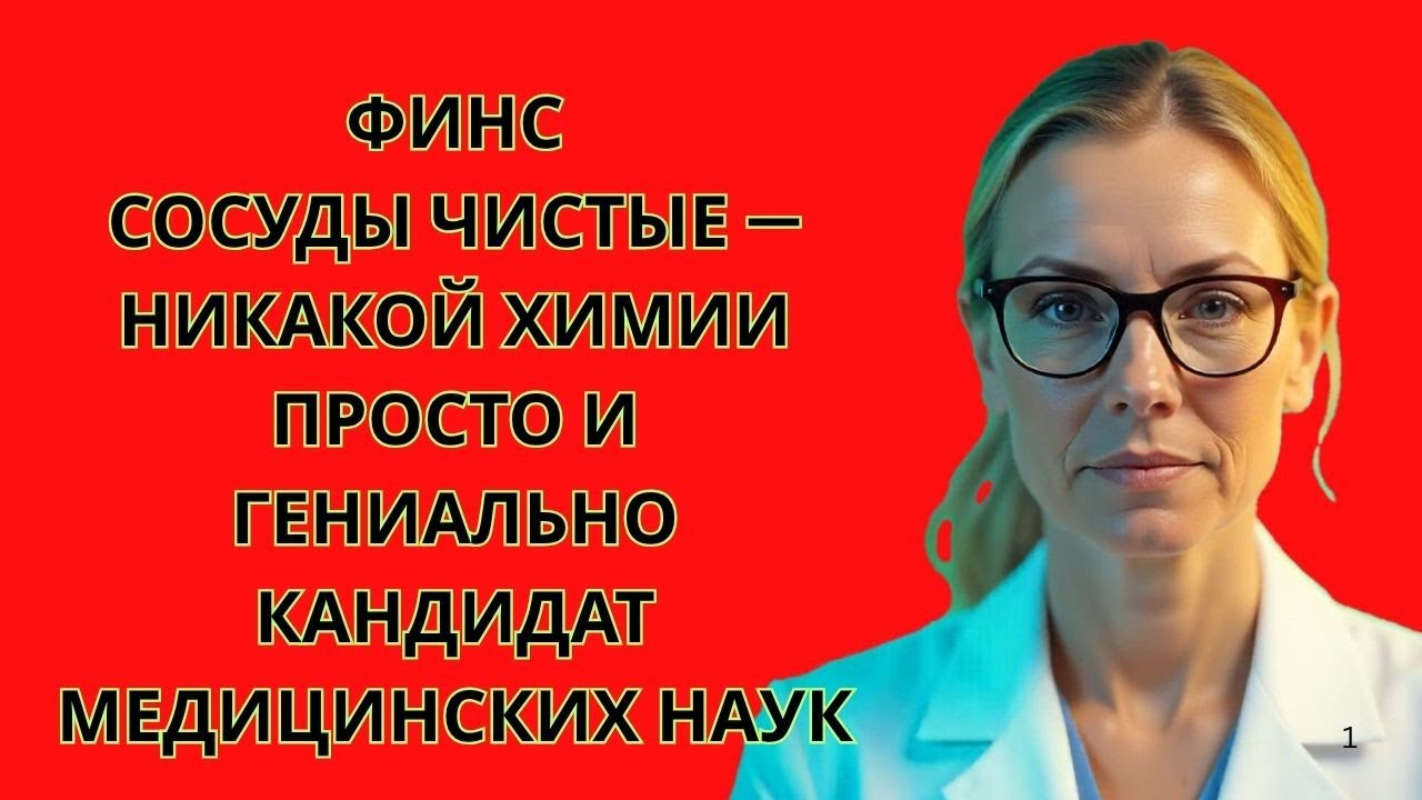 Уникальный продукт из Финляндии — чистые сосуды всего тела без химии! Новая эра здоровья