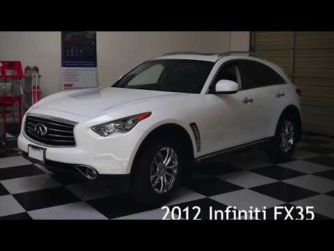 VLine Infotainment and Navigation System Installation Tip into Infiniti FX35 2012 - behind glove box