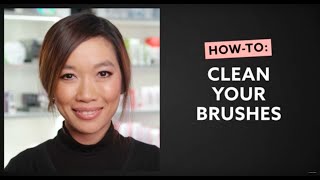How To: Clean Your Brushes I MECCA Beauty Junkie screenshot 1