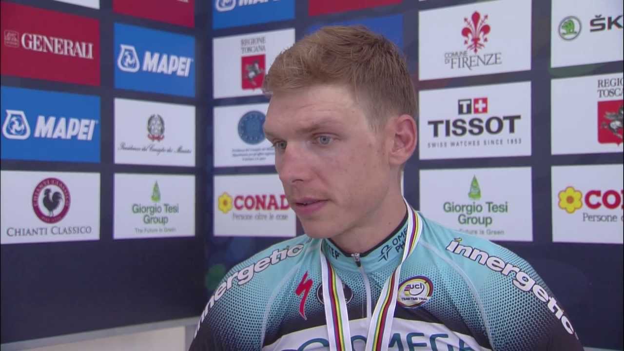 Interview with Tony Martin after winning the Team Time Trial - 2013 RWC ...