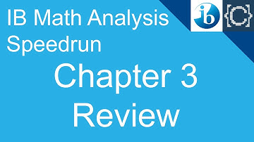 Chapter 3 Review | CodingBytes IB Math Analysis Speedrun