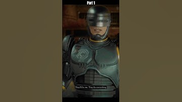 Mortal Kombat 11 - Noob Saibot VS RoboCop | Intro / Interaction Dialogues