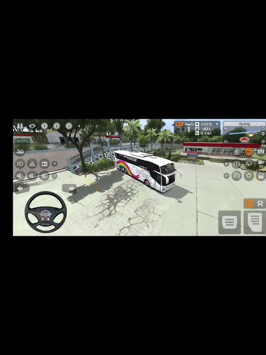 cara parkir bus tronton #bussimulatorindonesia #konvoibussidtertib #bussid #bussidindonesia