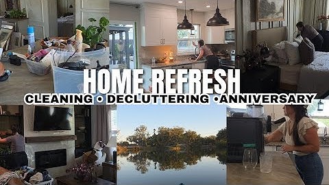 SMALL HOME cleaning and decluttering motivation ✨️ WEDDING ANNIVERSARY DATE 💖 