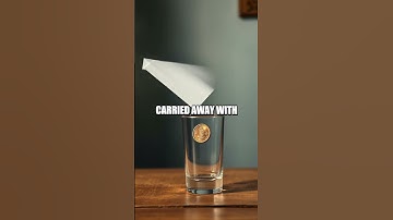 Investigating Inertia with a Coin and Card Trick