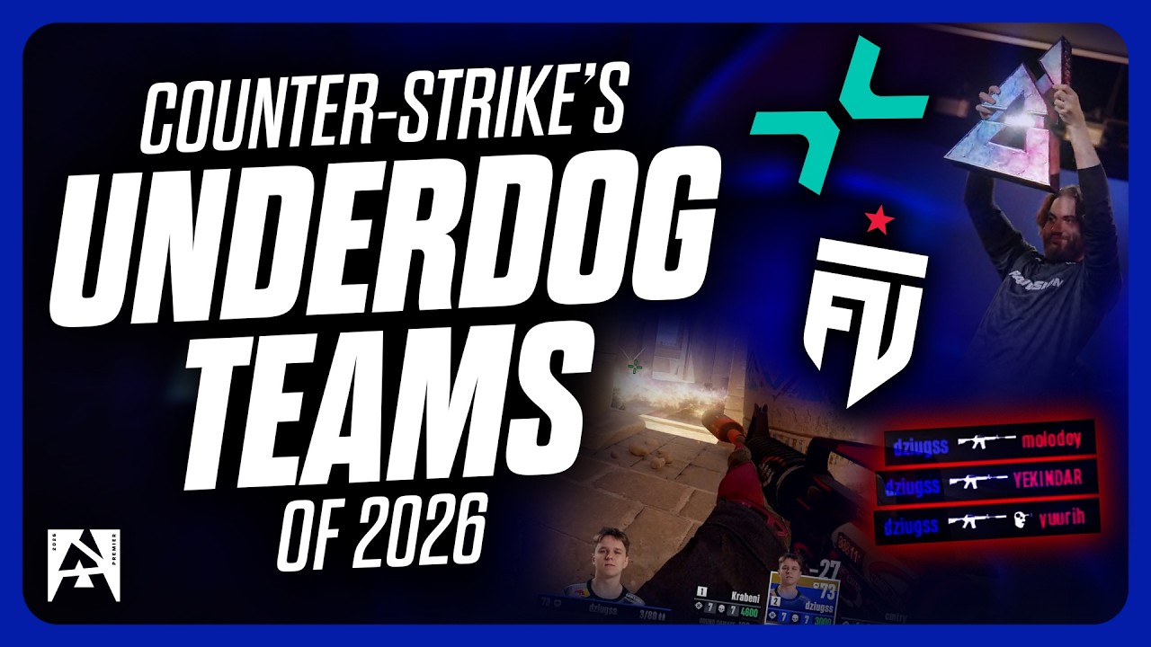The Most Dangerous Counter-Strike Underdogs of 2026 💪