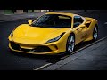 BRAND NEW Ferrari F8 Spider in Triple Layer Yellow paint on the road in London!!