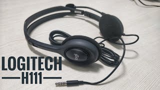 Logitech H111 stereo headset |Overview and Samples | Good to Go - YouTube