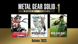 Metal Gear Solid | Master Collection Vol  1 | Official Release Date Trailer