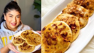 PUPUSAS REVUELTAS | FULL RECIPE WITH CHICHARRON, FRIJOL & QUESO