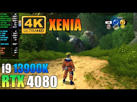 Naruto Rise of a Ninja | Xenia Canary 2023 | Xbox 360 Emulator | RTX 4080 | i9 13900K | 4K 60FPS UHD