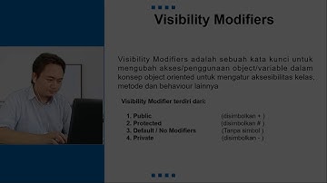 Apa itu Visibility Modifiers dalam Pemrograman Java?