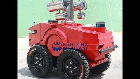 Explosion-proof wheeled AGV security patrol camera robot for fire detection