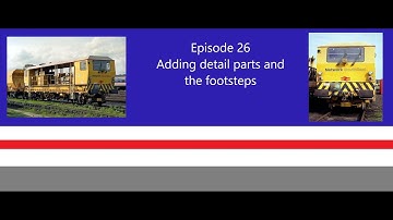 Creating a model train in Fusion 36 (Ep26)