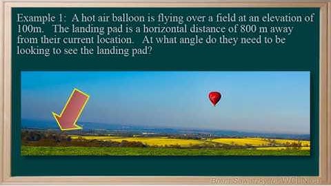 WCLN - Math - TRIG: Solving for an Angle