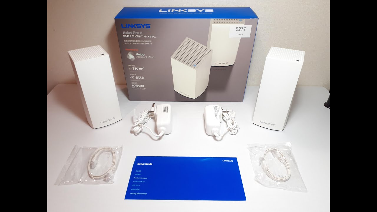 Belkin：MX5502-JP 「Linksys WiFi 無線LAN Wi-Fi 6 メッシュ対応