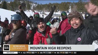 Mountain High Resort reopens with 9 feet of fresh snow