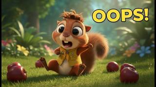 Oh No! Zippy Made a Mess 🍎 | Kids Cartoon Story