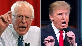 Bernie Sanders & Donald Trump Rise in the Polls, Hillary Clinton Falls
