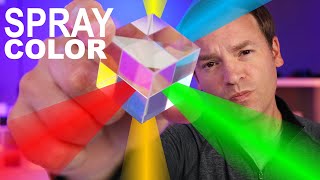 Trichroic Prism Cube Review - Physics Desk Toy with Brilliant Colors!