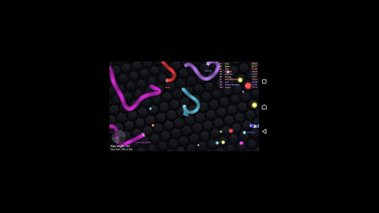 Nuevo gusanos en SLITHER.IO - YouTube