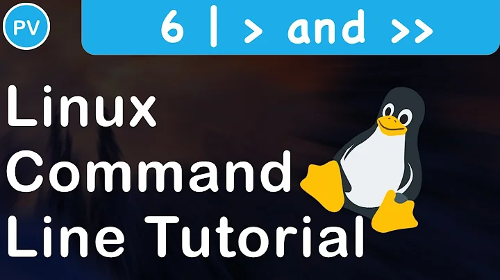 Linux Command Line Tutorial | 6 | output redirection