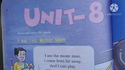 lesson 15 I AM THE MUSIC MAN class II NCERT English