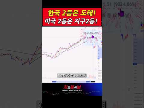   1등만 기억하는 더러운 세상 미국 2등주라면 말이 다르지