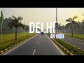 Driving across new delhi to gurugram  4kr  60fps