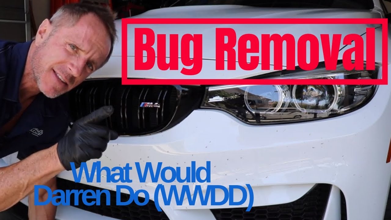 Remove Car Bugs Darren's car bug removal tips YouTube