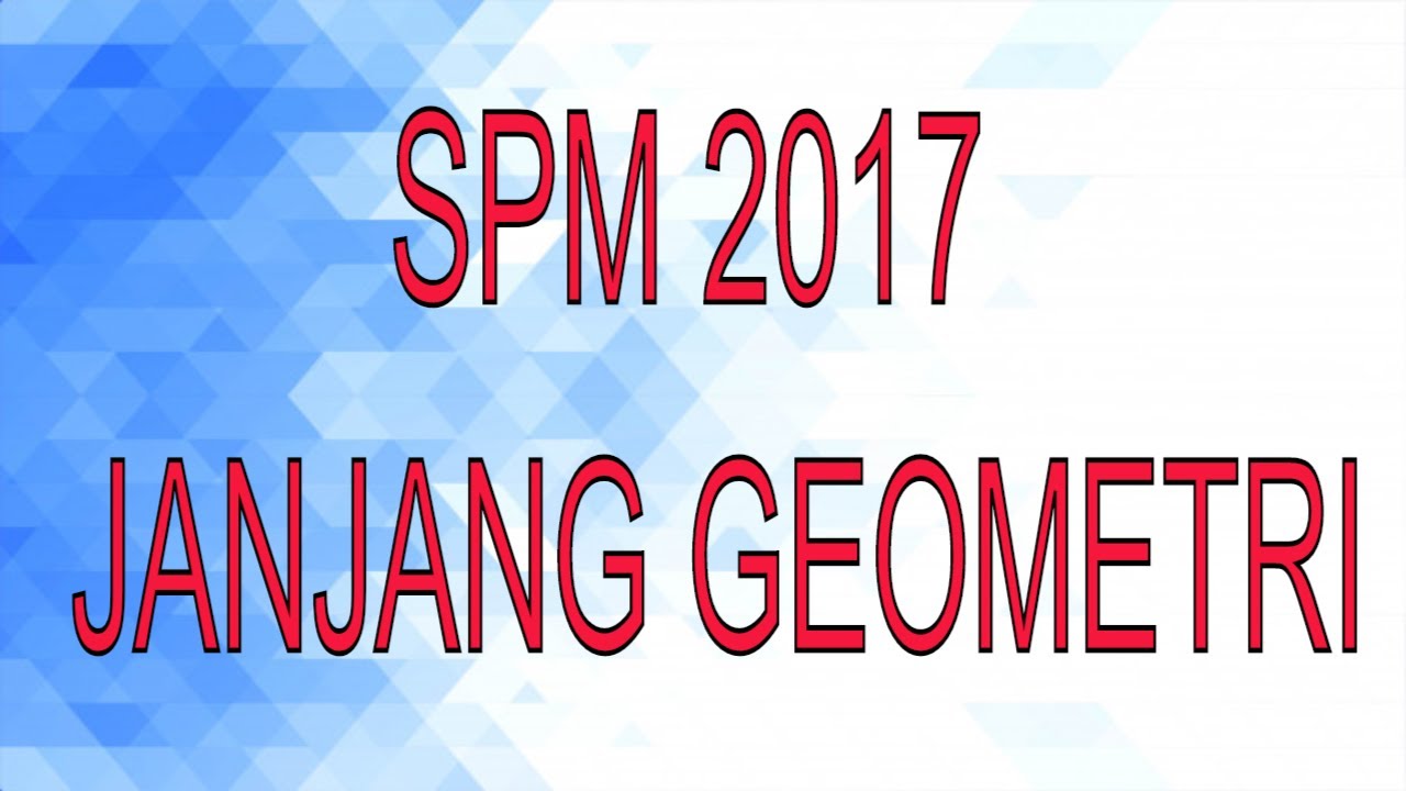 SPM Matematik Tambahan 2017 Kertas 1 Nombor 7 - Janjang 